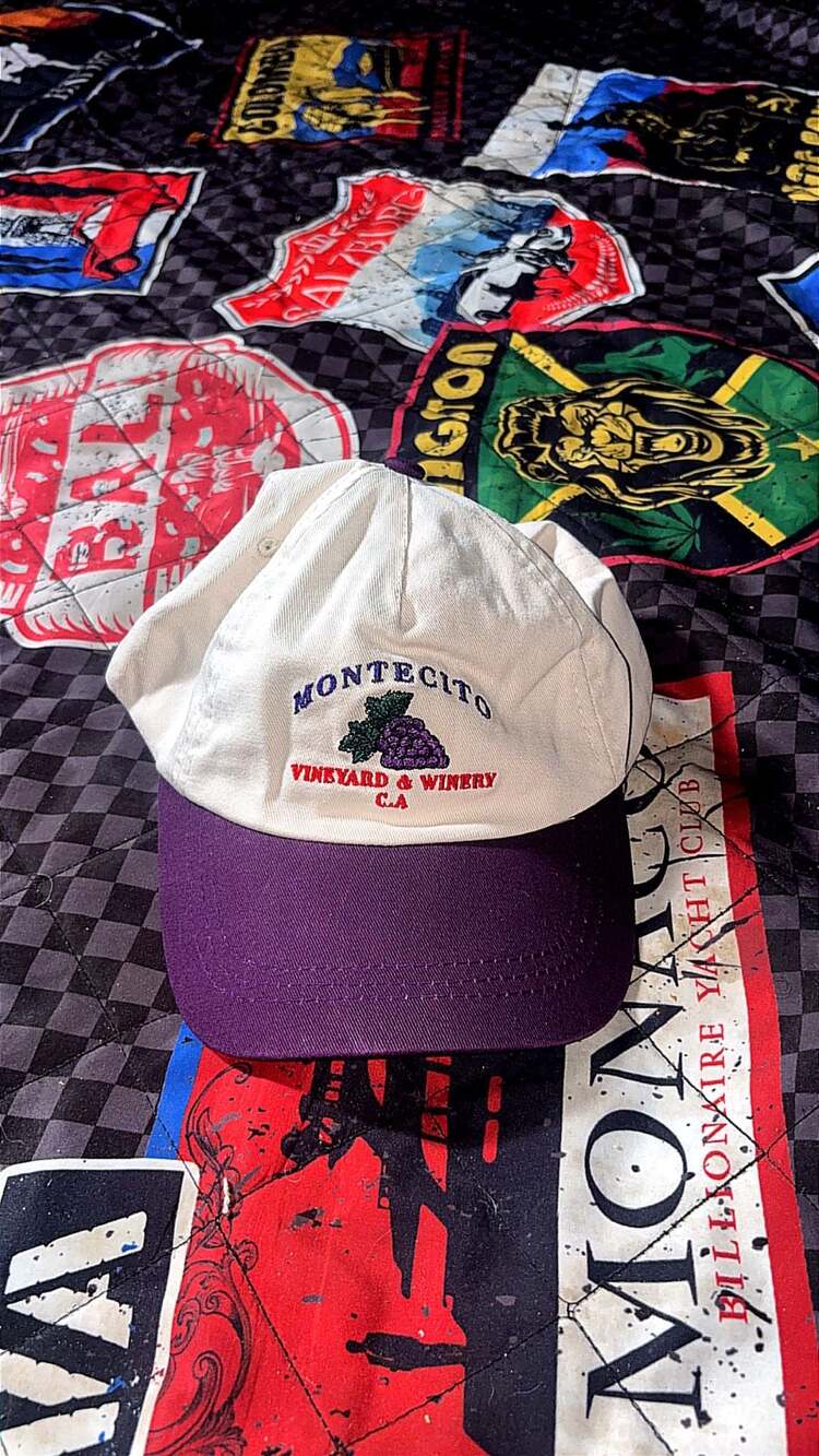 Montecito Vineyard & Winery Embroidered Two-Tone Baseball Cap